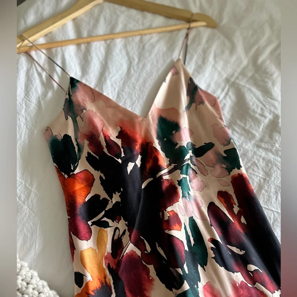 Cami NYC slip dress 100% Silk LIKE NEW - Picture 3 of 6